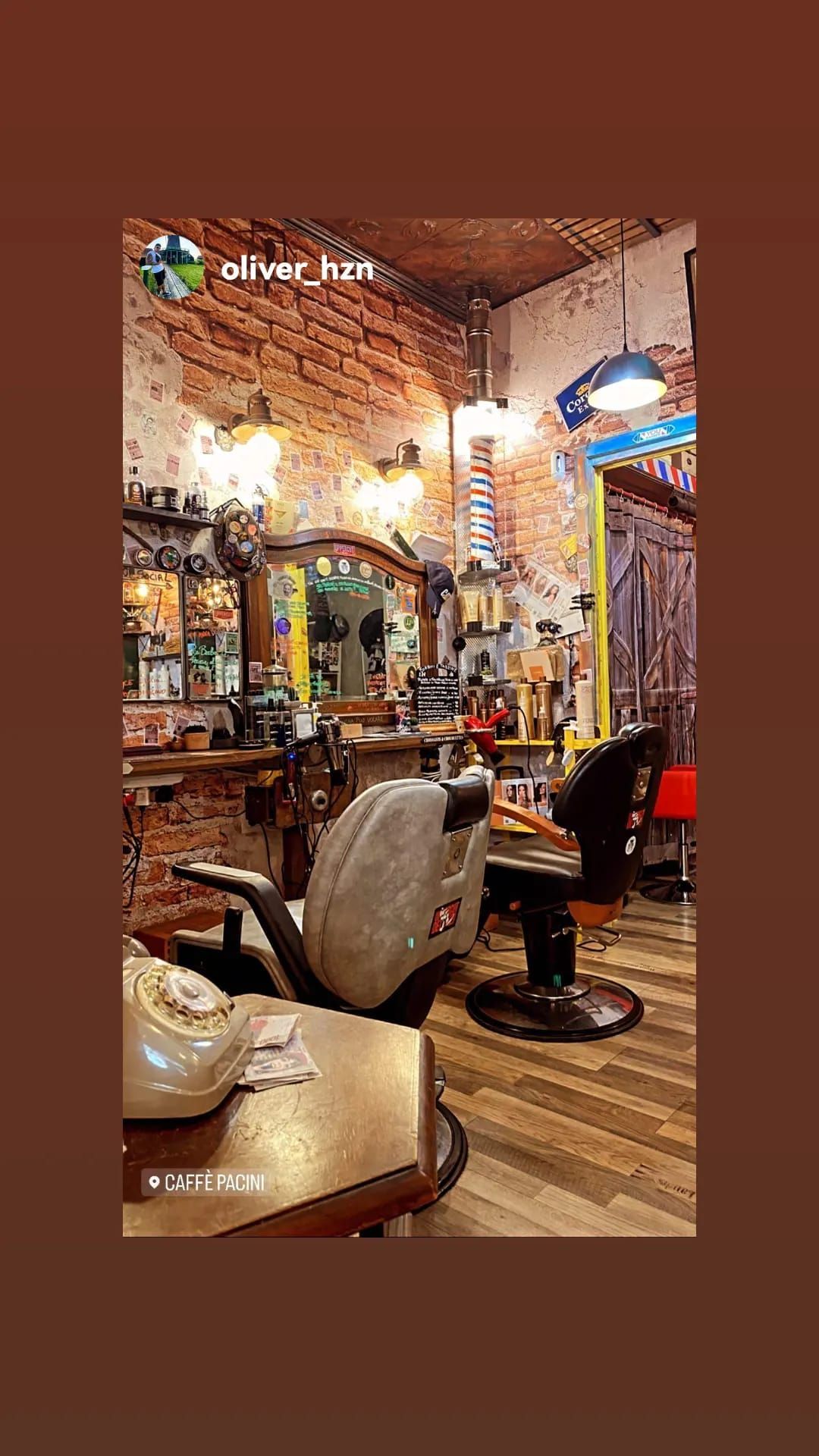 caffetteria pacini barber shop
