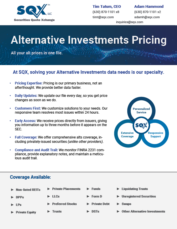 SQX - Alternative-Investments/Fact-Sheet