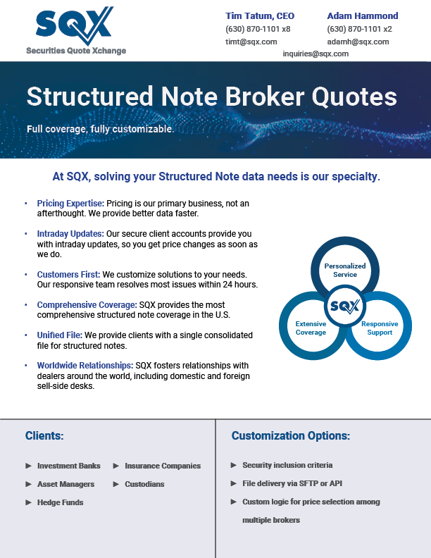 SQX - Structured-Notes/Fact-Sheet