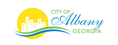 the logo for the city of albany georgia