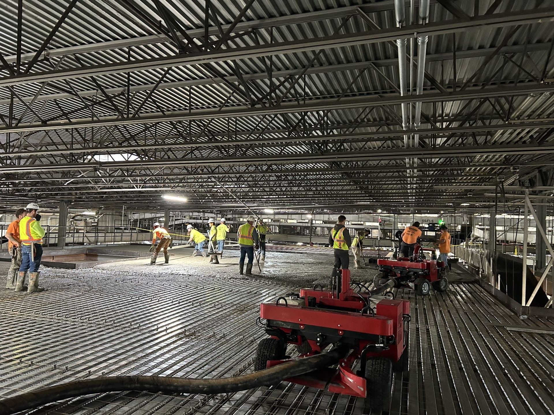 A&A Engineering - New foundation and framing for mezzanine image 3