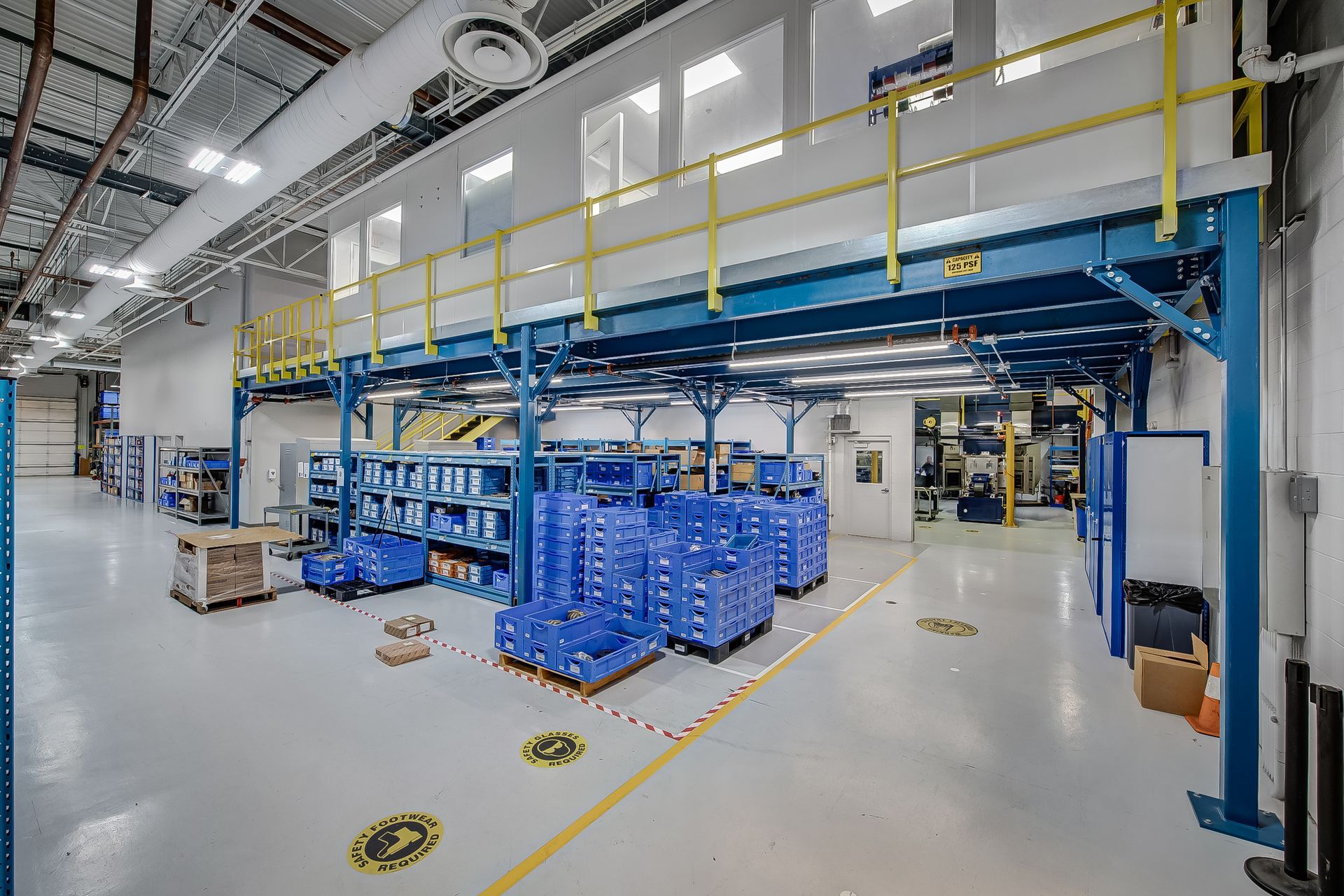 A&A Engineering - In-facility mezzanine for laboratory and testing equipment