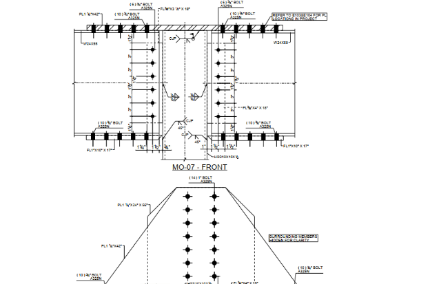 A&A Engineering - Mezzanine framing, foundation, and shop drawings for distribution warehouse image 4