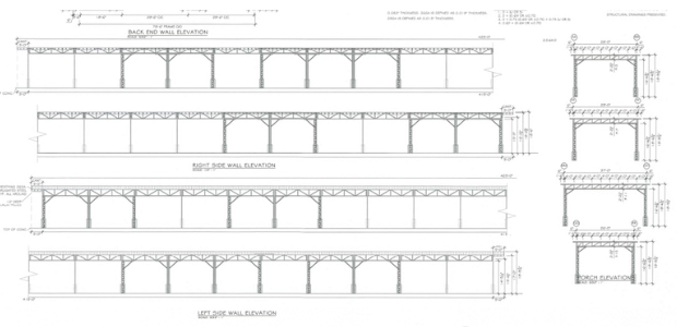 A&A Engineering - Lean-To awnings for manufacturing facility image 4