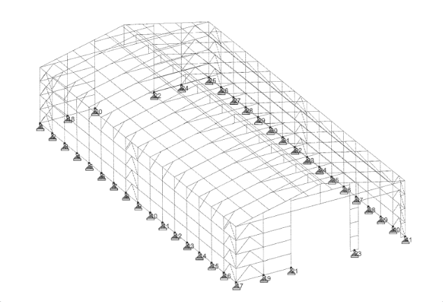 A&A Engineering - Large Building with multiple skylights image 4