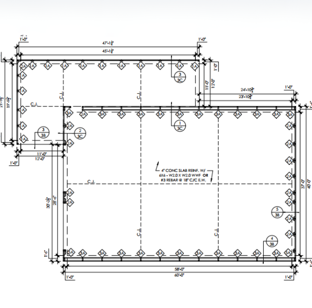 A&A Engineering - Large Building with wrap around lean-to image 2