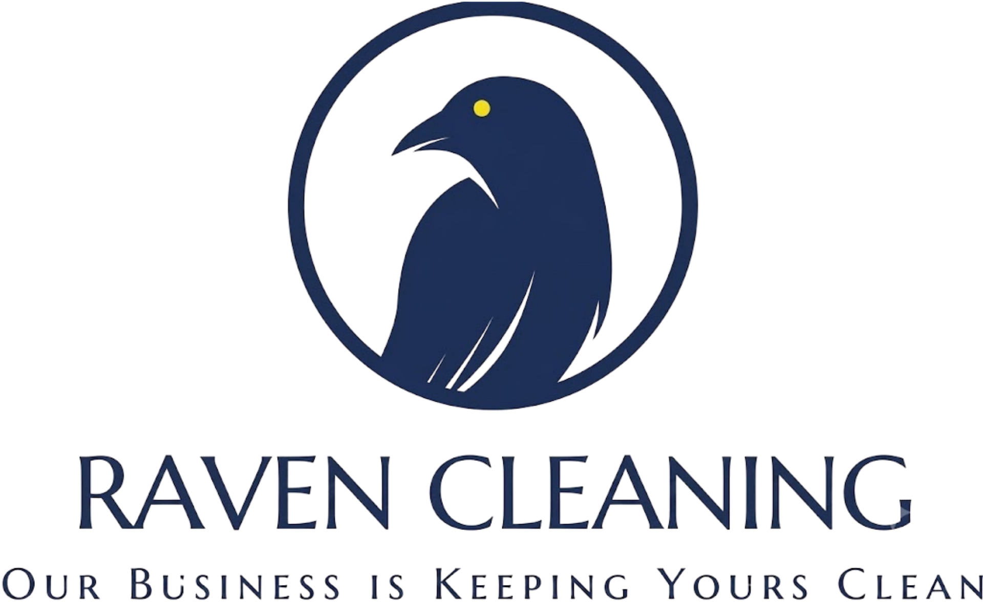 Raven Cleaning Company Logo