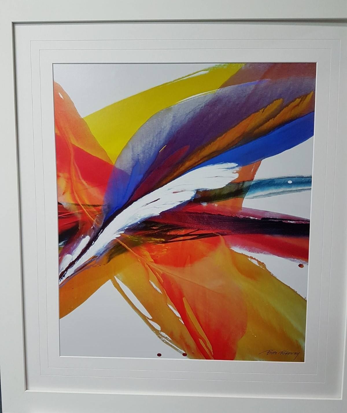 Abstract Painting Light Colors — Gold Coast, QLD — Picture & Art Warehouse
