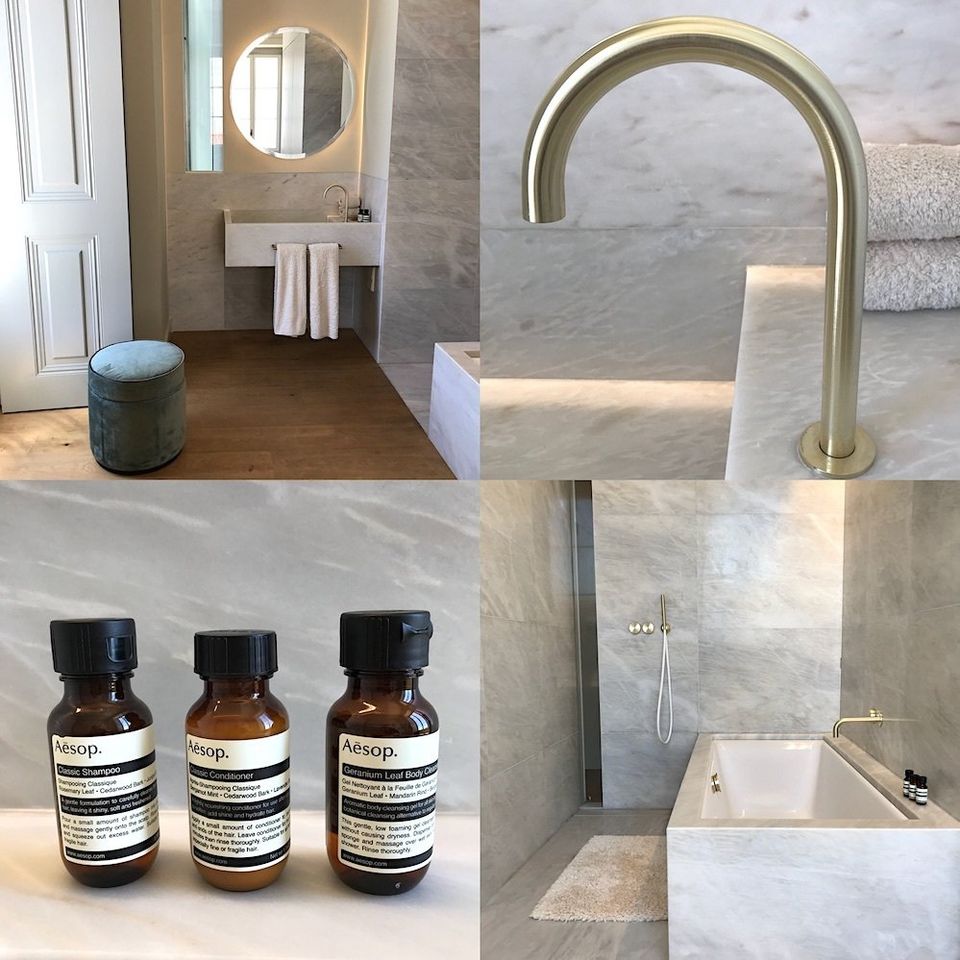 Portgual-love-luxury-travel-five-star-Verride-Palacio-santa-Catarina-marble-bathroom-aesop