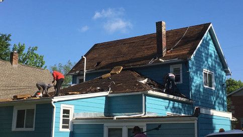 Before roofing repair services