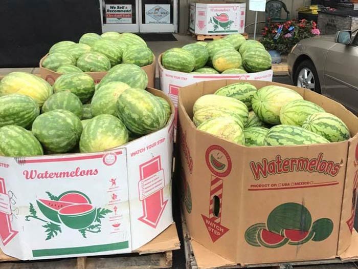 Local Produce — Watermelons in Easley, SC
