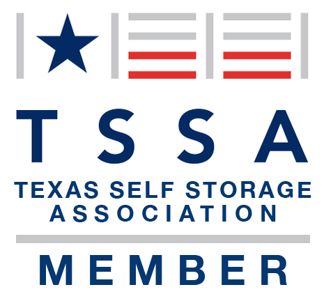 The logo for the texas self storage association member