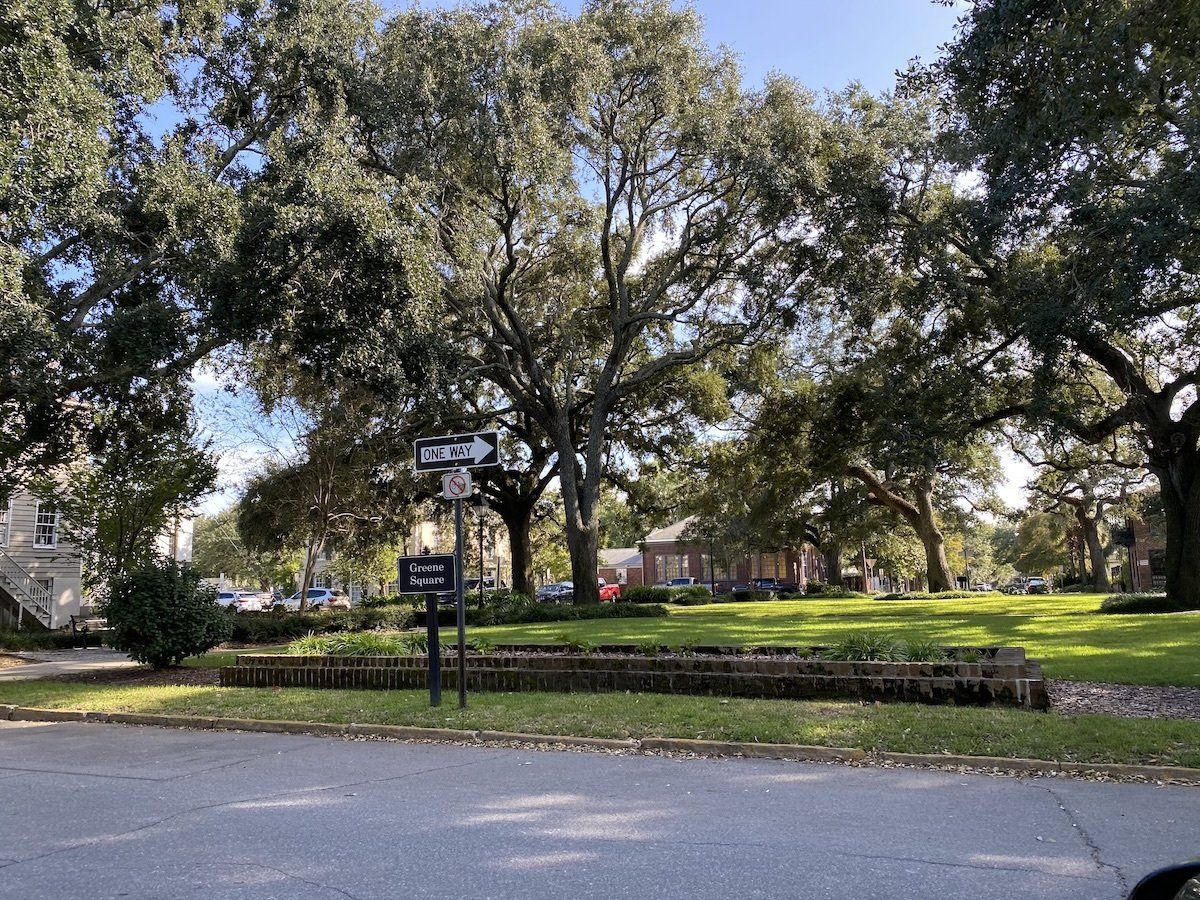 Greene Square in Savannah, Georgia