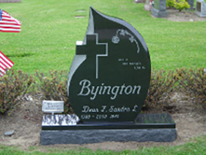 Cremation Urns — Monument Stone with Cross Engrave in Cheektowaga, NY