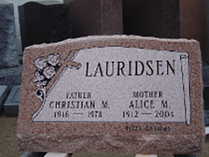 Grave Markers — Single Headstone in Cheektowaga, NY