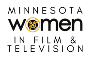 The logo for minnesota women in film and television