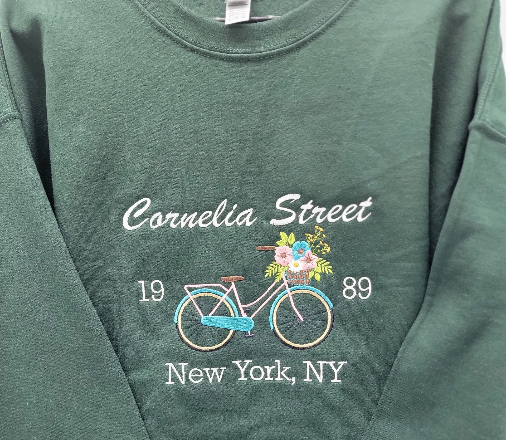 Cornelia Street Embroidered Sweatshirt or Hoodie