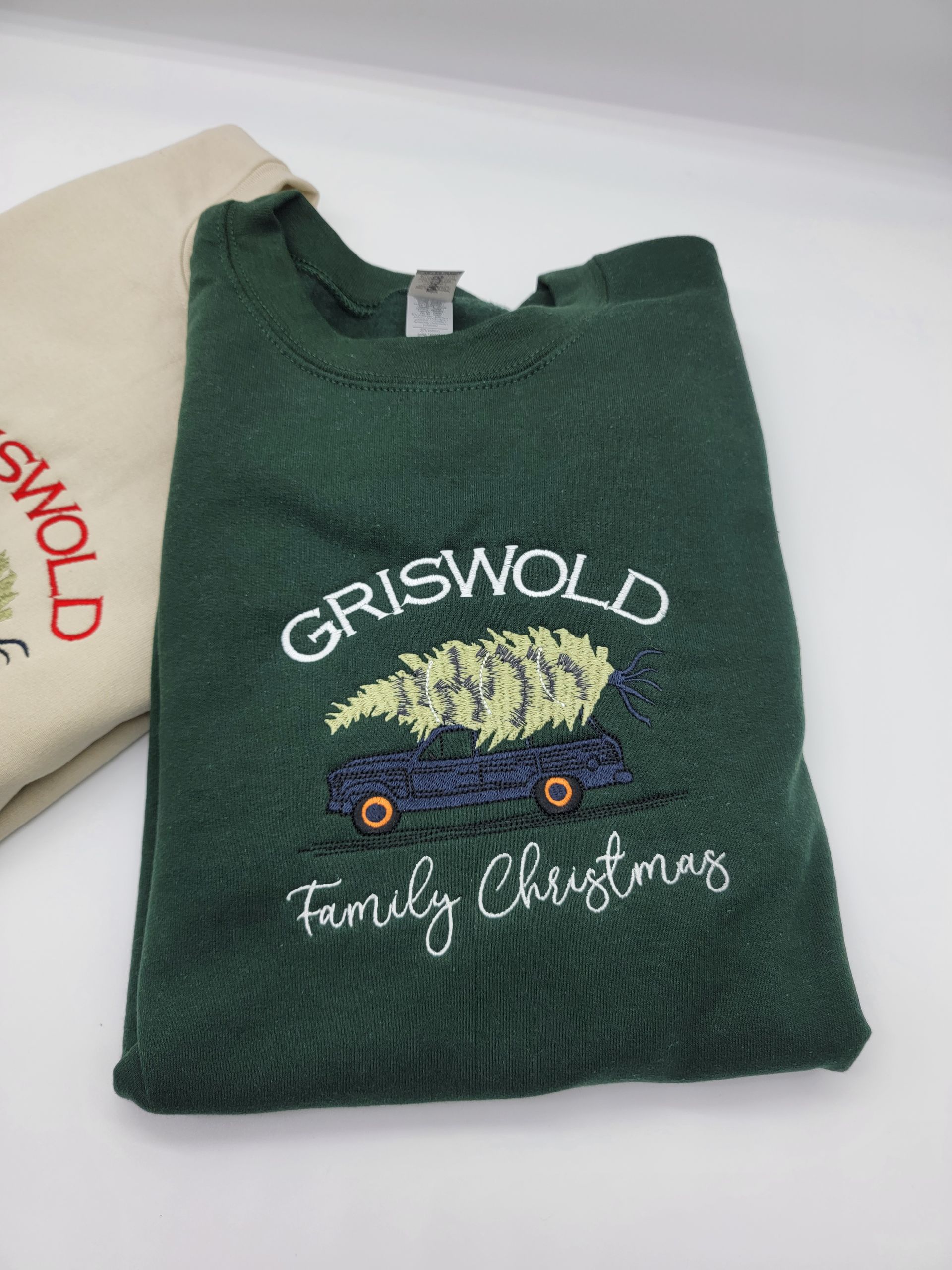 Griswold Family Christmas Embroidered Sweatshirt or Hoodie