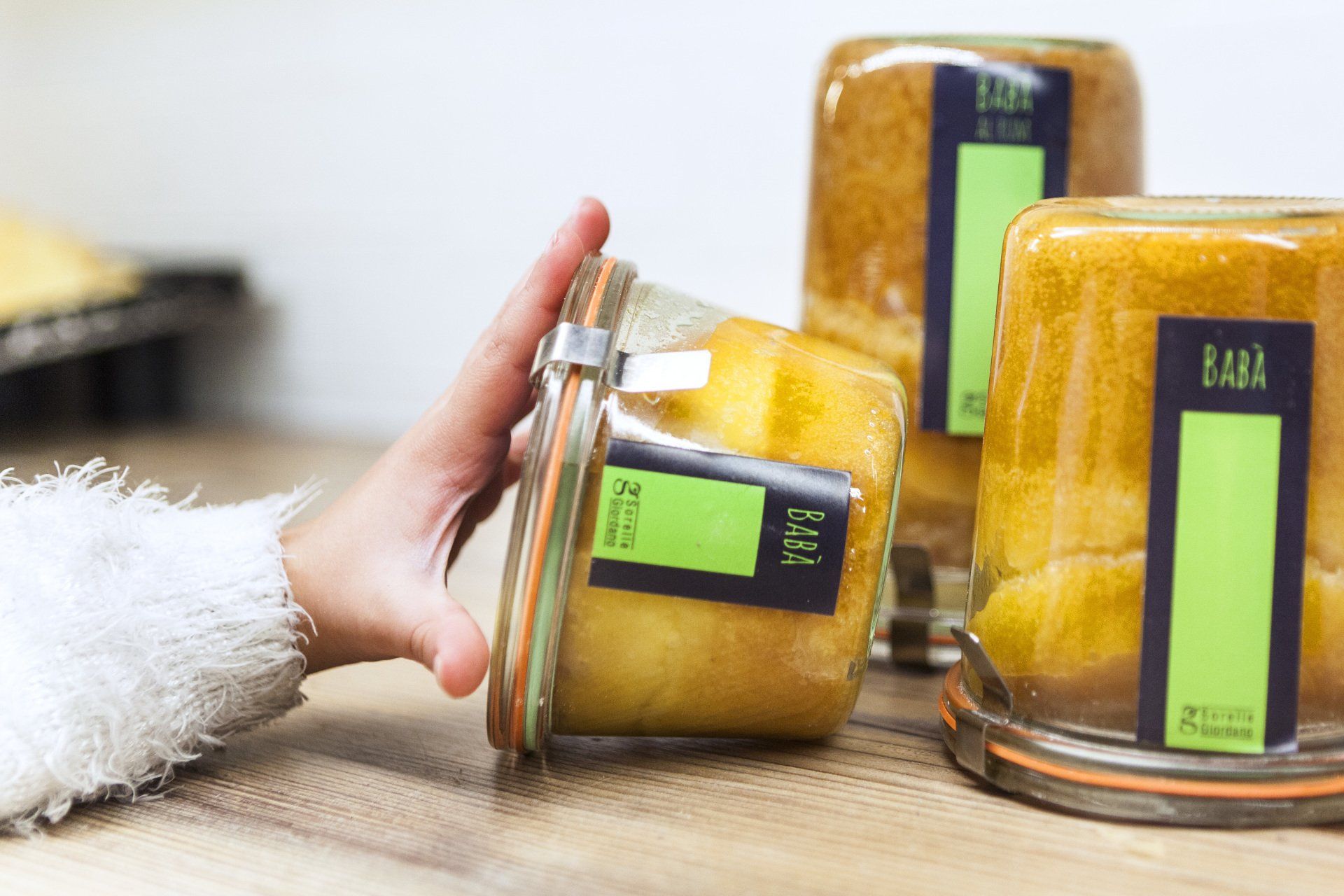 babà in vaso cottura