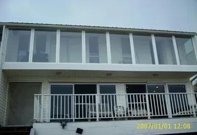 Second Floor House With Aluminum And Glass | Panama City, FL | Dan’s Aluminum