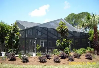 House With Black Aluminum Cover | Panama City, FL | Dan’s Aluminum