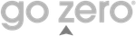 A logo for go zero with an arrow pointing up