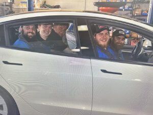 Our Mechanics Inside an Electric Vehicle - Auto Evaluators