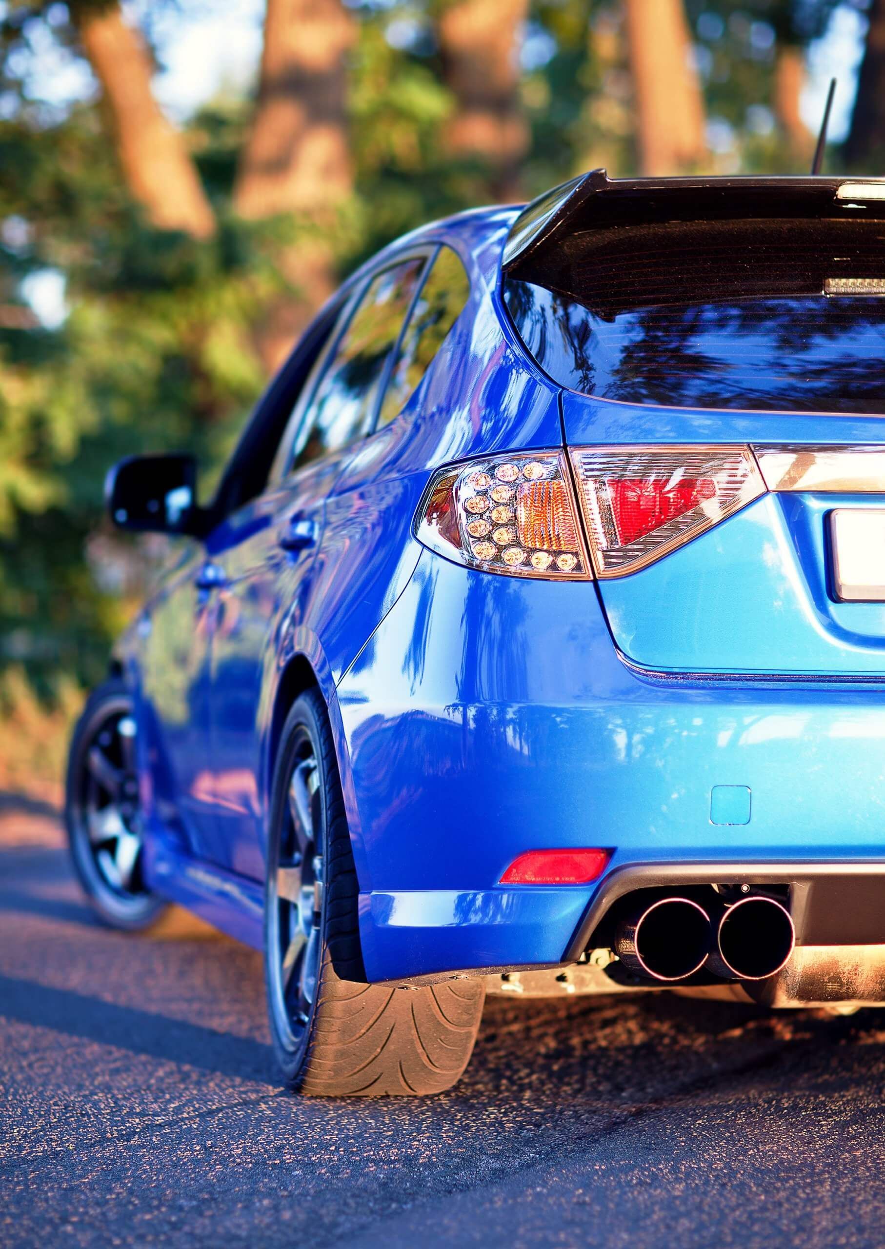 blue car  | Auto Evaluators Inc