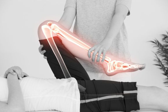 Fisioterapia alla gamba