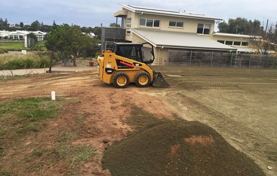 excavation in progress