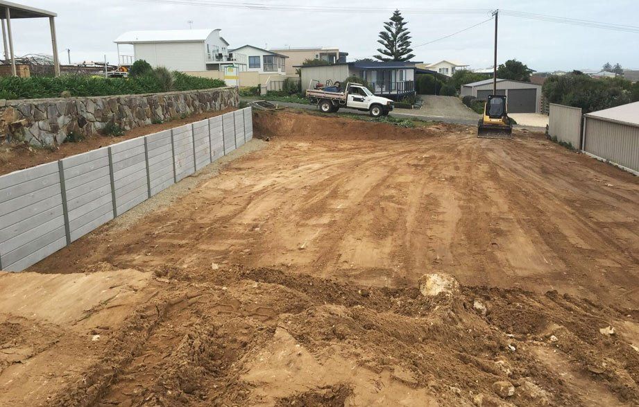 site clearing in progress