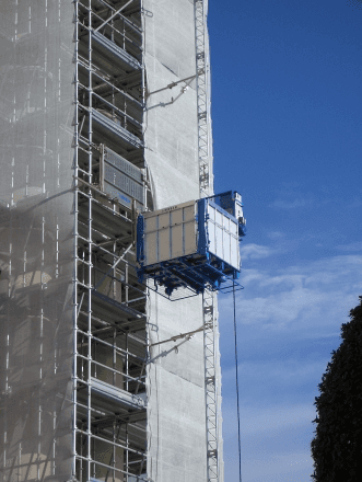 piattaforma per l'edilizia