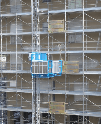 piattaforma elevatrice per lavori ad alta quota