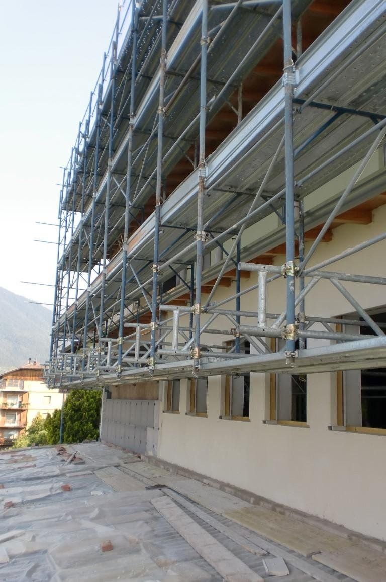 ponteggio della ditta
