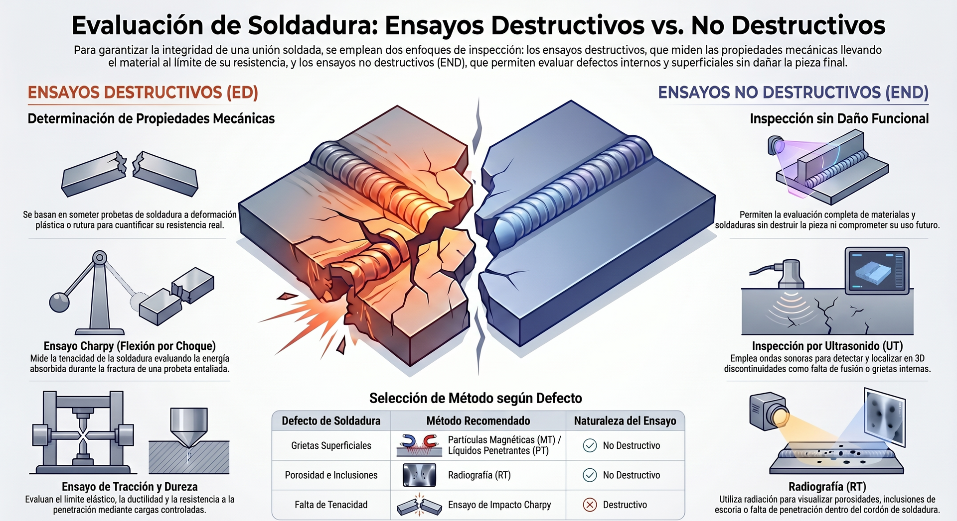 control calidad soldadura