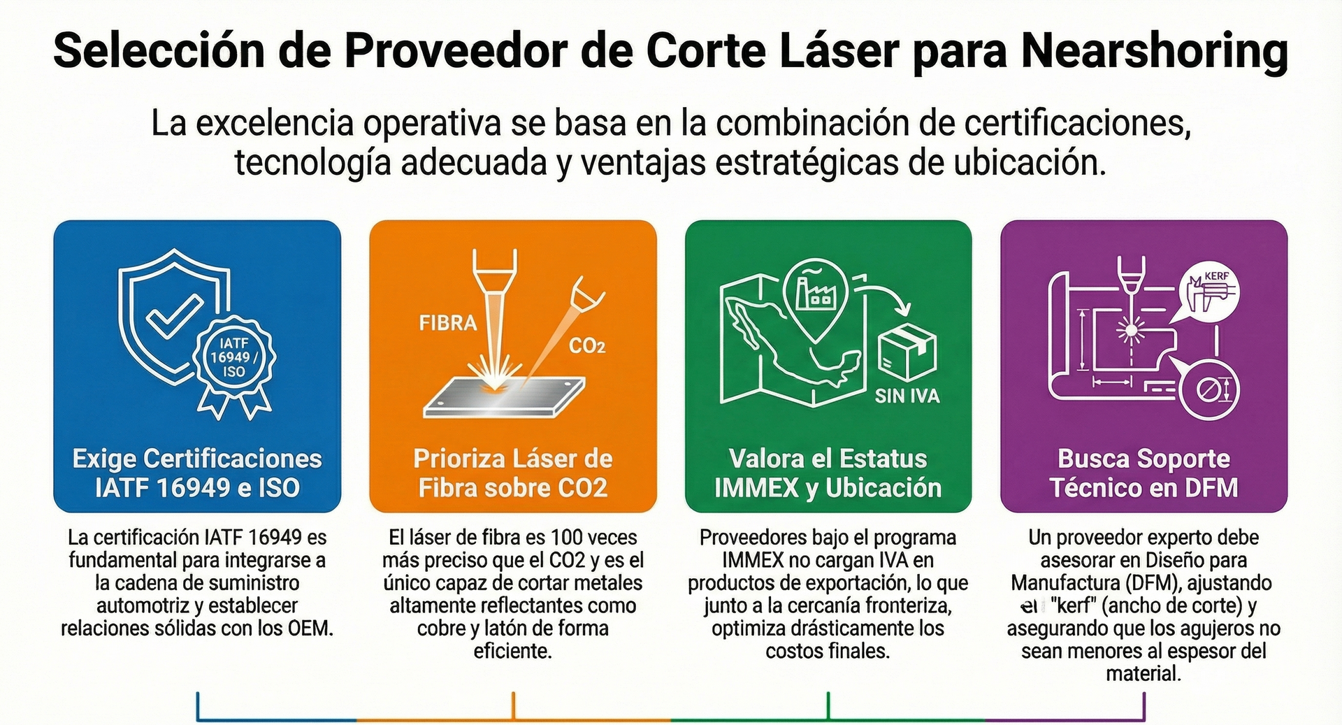 proveedor corte laser nearshoring