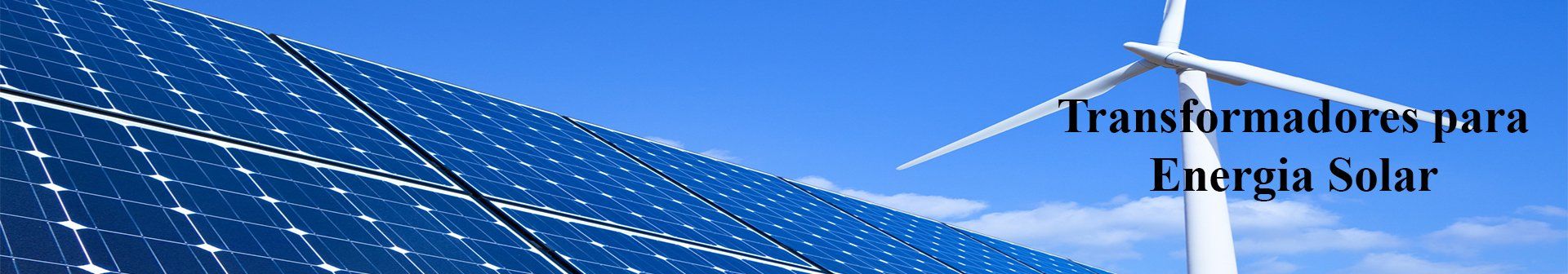 Transformadores para energia solar