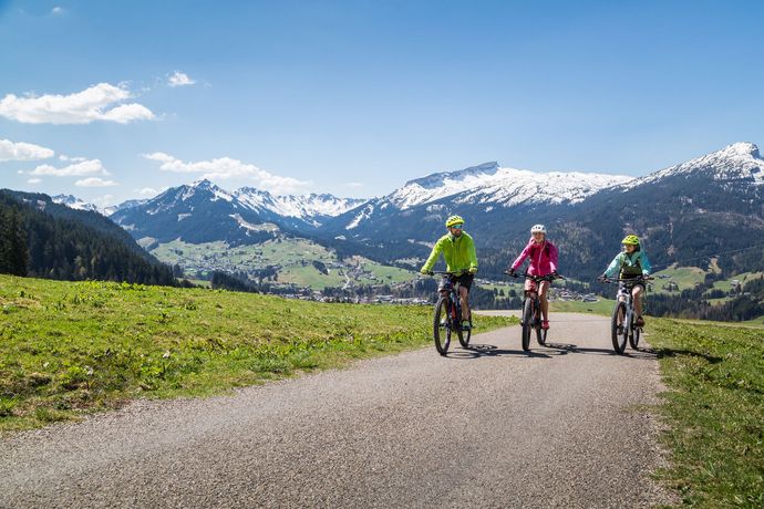 E-Biken im Kleinwalsertal