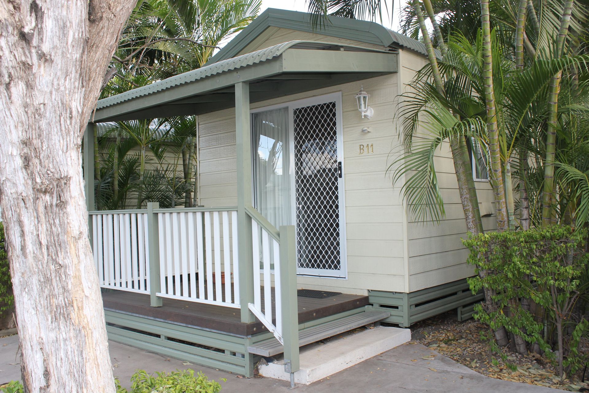 Beautiful cabins provided by Emerald