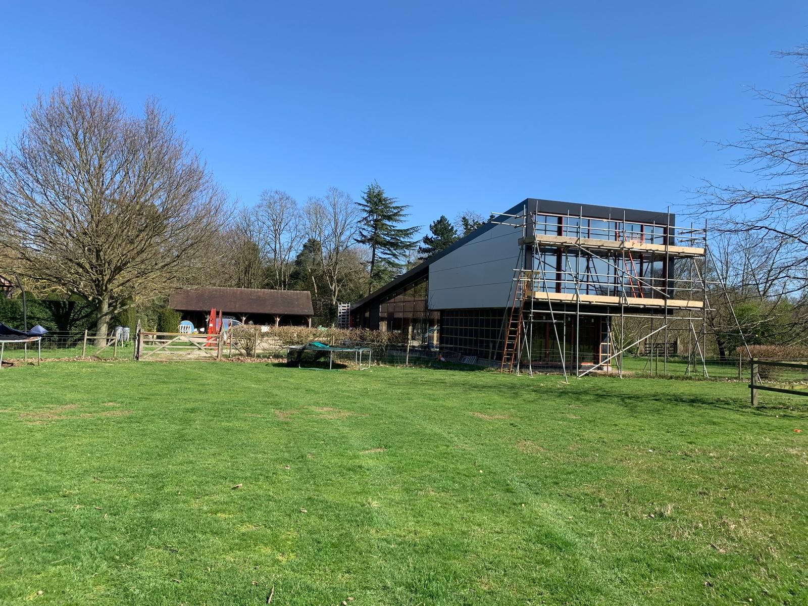 Industrial roofing project