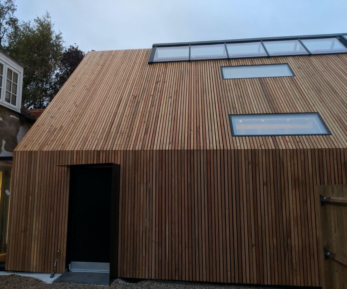 Oak industrial sheeting and cladding
