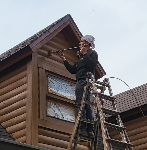 Staining Protects Your Log Home
