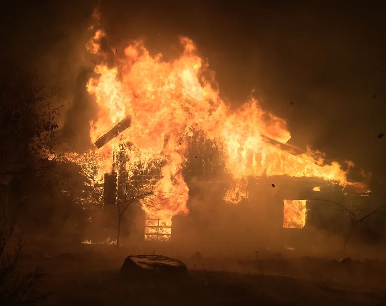 fire restoration service for cabins