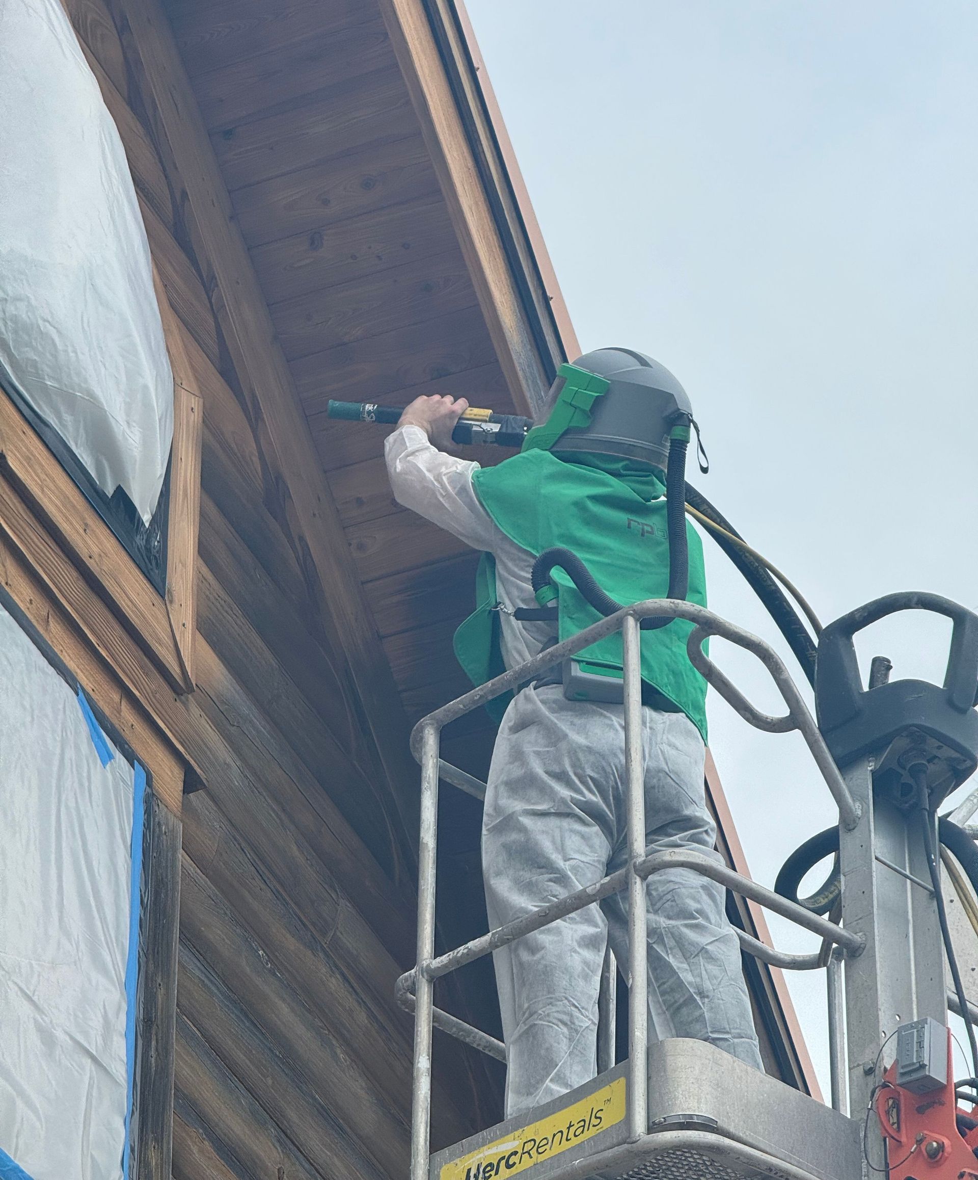 Log Cabin Media Blasting