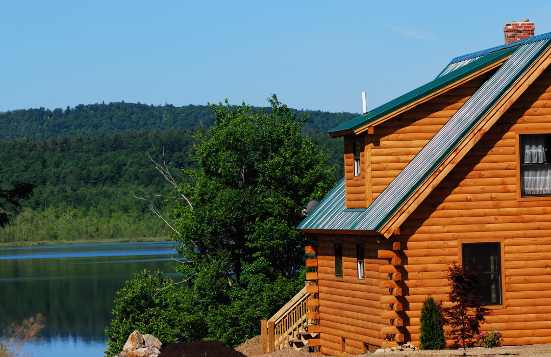 Tips For Maintenance Free Log Home