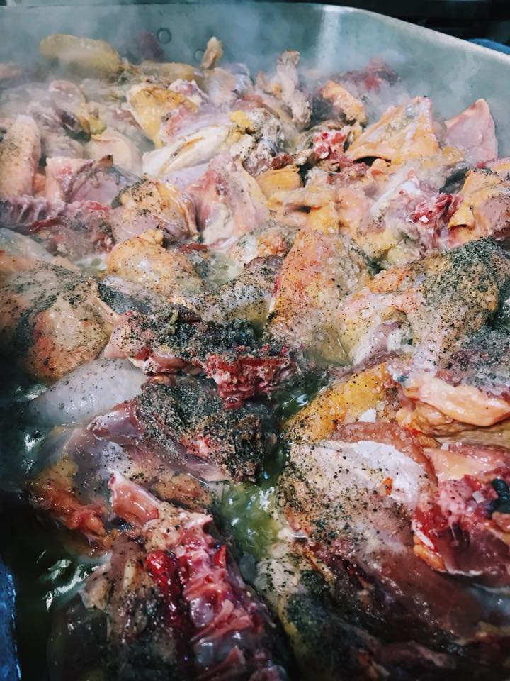 preparazione di un secondo di carne