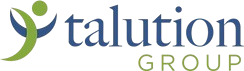 A logo for a company called tallution group