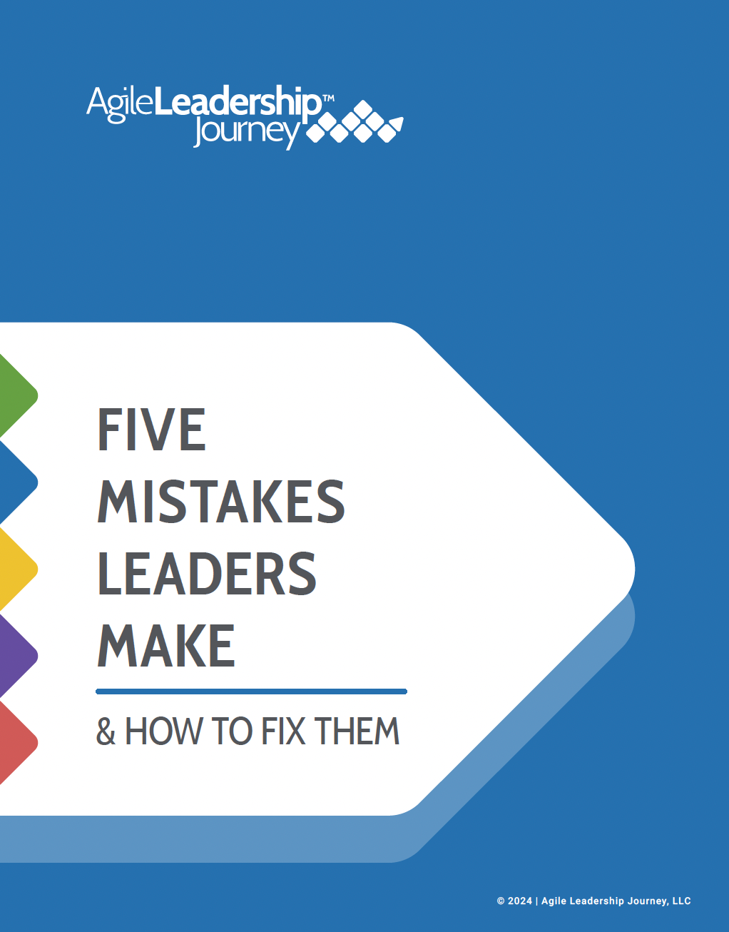 An image of the cover of the ALJ ebook 5 Mistakes Leaders Make and How to Fix Them
