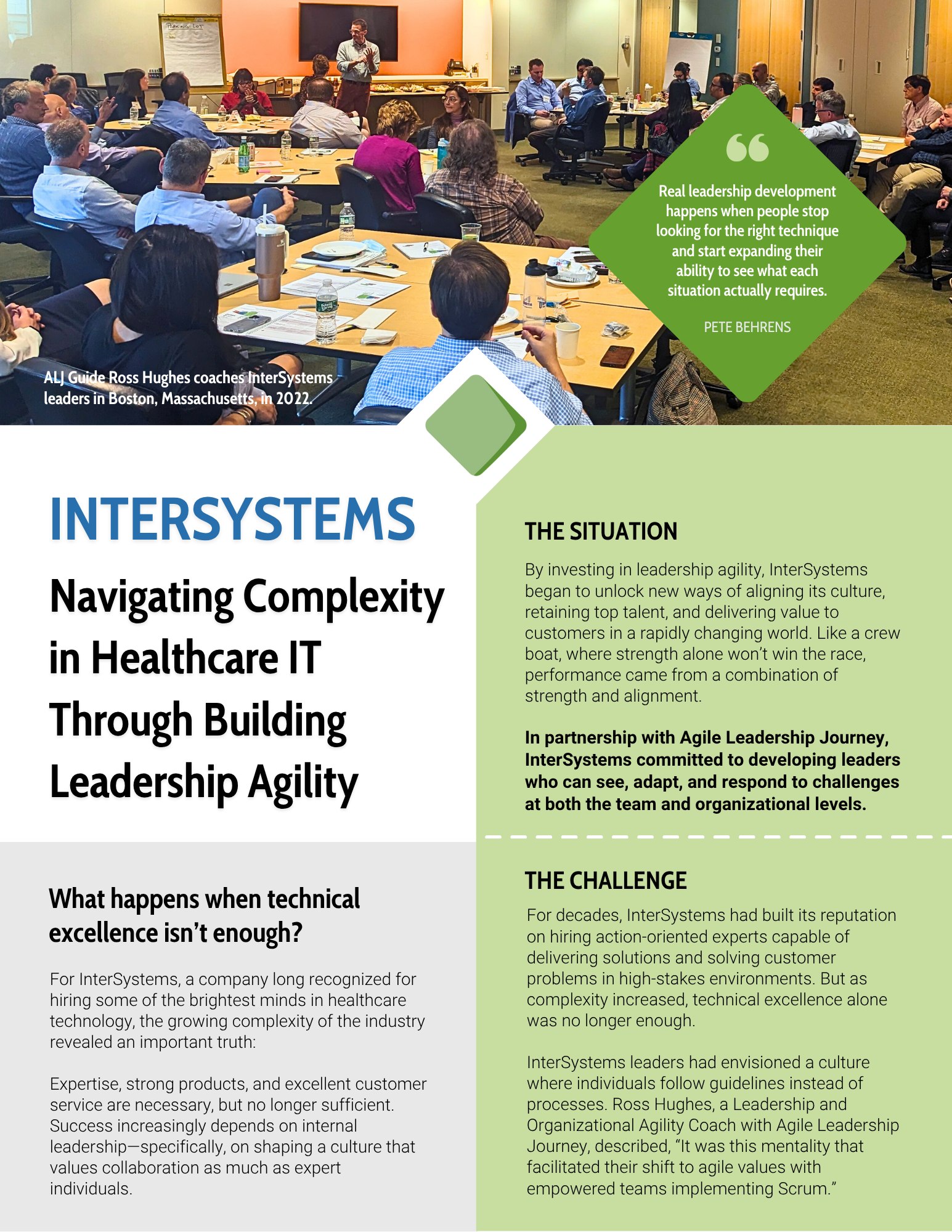 Cover image of the InterSystems case study