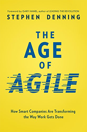 The age of agile by stephen denning is a book about how smart companies are transforming the way work gets done.